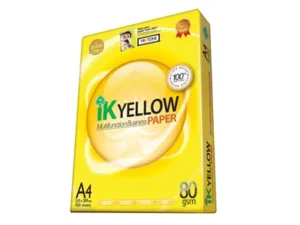 IK Yellow A4 Paper